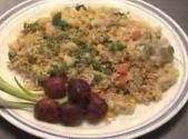 Thai Mixed Vegetables And Egg Fried Rice